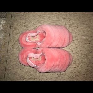 Ugg fur slides